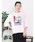 アートプリントタックデザインTシャツ