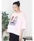 アートプリントタックデザインTシャツ