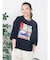 アートプリントタックデザインTシャツ