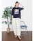アートプリントタックデザインTシャツ