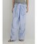 2WAY WAIST-WRAP STRIPE PANTS