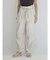 2WAY WAIST-WRAP STRIPE PANTS