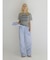 2WAY WAIST-WRAP STRIPE PANTS