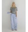 2WAY WAIST-WRAP STRIPE PANTS