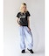 2WAY WAIST-WRAP STRIPE PANTS