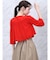 シャーリングショートカーディガン
