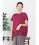 アシメレースヘムロゴTシャツ
