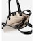【ta-bru】2wayショルダーバッグ（black×offwhite）