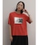 ボタニカルフォトプリントTシャツ