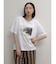 ボタニカルフォトプリントTシャツ