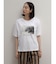ボタニカルフォトプリントTシャツ