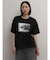 ボタニカルフォトプリントTシャツ
