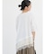 レースアシメデザインTシャツ