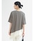 レースアシメデザインTシャツ