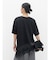 レースアシメデザインTシャツ