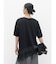 レースアシメデザインTシャツ