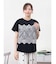 レースドッキングTシャツ