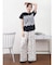 レースドッキングTシャツ