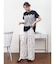 レースドッキングTシャツ