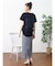 レースドッキングTシャツ