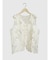 Floral lace vest