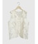 Floral lace vest