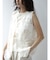 Floral lace vest