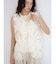 Floral lace vest