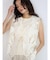 Floral lace vest