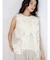 Floral lace vest