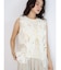 Floral lace vest