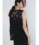 Floral lace vest