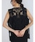 Floral lace vest