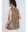 Floral lace vest