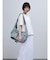 レース×チュールレイヤードデザインカットソー
