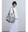 レース×チュールレイヤードデザインカットソー