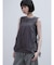 シフォンチュールWレイヤードタンク