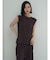 プリーツパイピングトップス