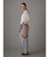 レースクロシェニットカーディガン