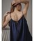 ソフトデニムレースキャミ