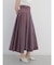 ラップフレアスカート（Ash Gray,Dark Orange,Olive,Dark Purple)