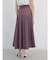 ラップフレアスカート（Ash Gray,Dark Orange,Olive,Dark Purple)