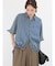 【7/21 9:00まで】【大人気アイテム入荷！/ セットアップ可能】ドロストテンセルデニムシャツ