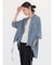 【7/21 9:00まで】【大人気アイテム入荷！/ セットアップ可能】ドロストテンセルデニムシャツ