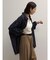ストライプガーゼカットオフシャツ