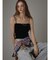 【Ample別注】PALM VELOUR SHEER BARETOP