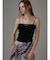 【Ample別注】PALM VELOUR SHEER BARETOP