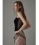 【Ample別注】PALM VELOUR SHEER BARETOP
