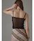 【Ample別注】PALM VELOUR SHEER BARETOP