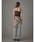 【Ample別注】PALM VELOUR SHEER BARETOP